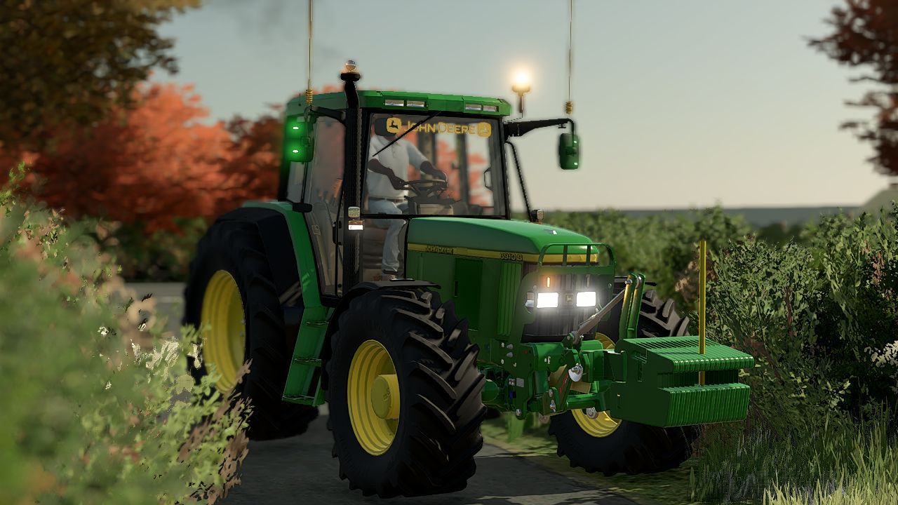 Трактор John Deere 6010 Edit для Farming Simulator 25
