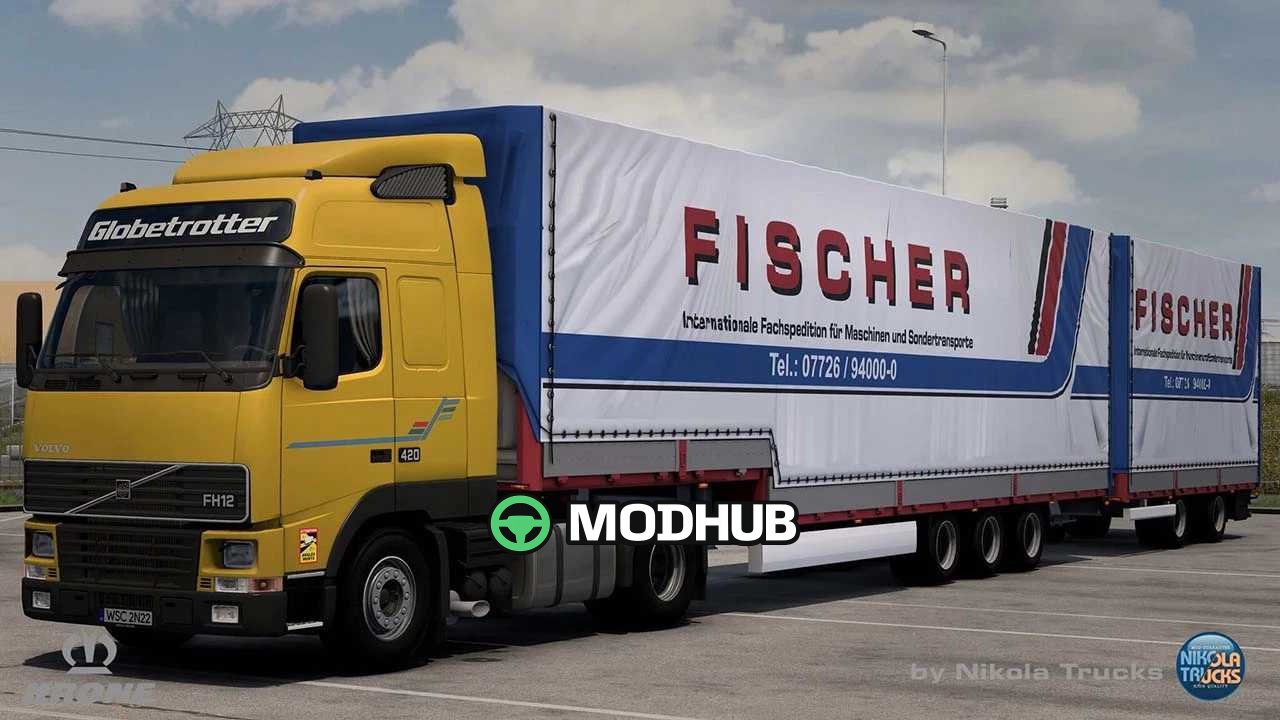 Причіп Krone SD27 Jumbo Trailer v1.60 для ETS2