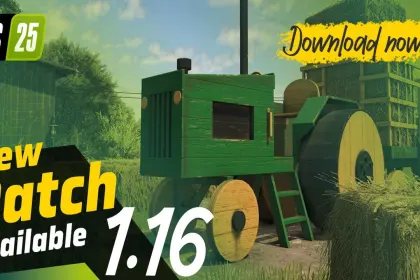 Neues Update 116 für Farming Simulator 25 – Fehlerbehebungen, Optimierung und neue Technik