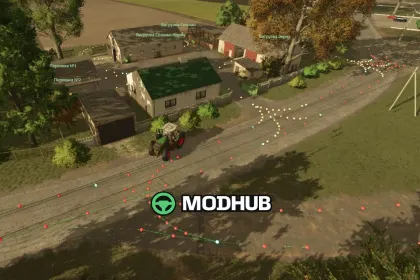 Скрипт AutoDrive Myropillia Map v1.0 для FS25 — 3