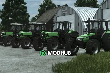 Трактор Deutz Fahr AgroStar 4.61-6.38 Series V1.0 для FS25