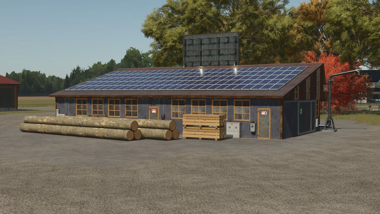 Optimized Sawmill for Maximum Efficiency in FS25 - Screenshots