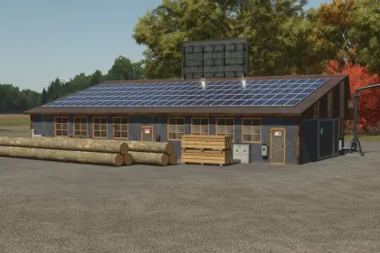 Optymalna Tartak Optimized Sawmill dla Maksymalnej Wydajności w FS25 — 2