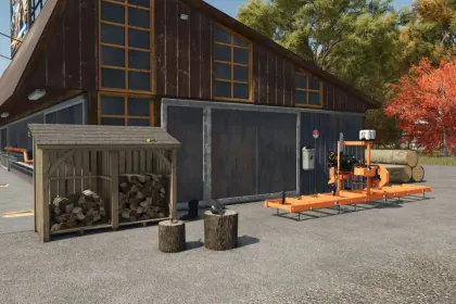 Optymalna Tartak Optimized Sawmill dla Maksymalnej Wydajności w FS25 — 4