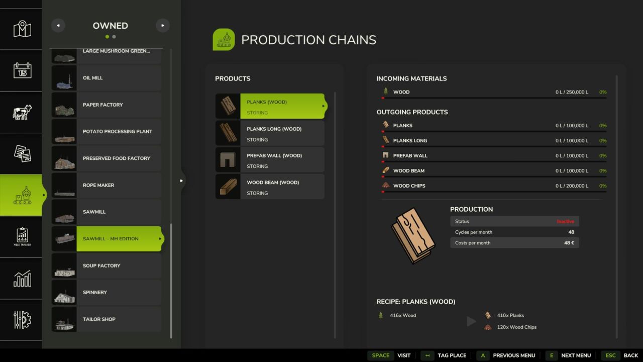 Optimized Sawmill for Maximum Efficiency in FS25 - Screenshots
