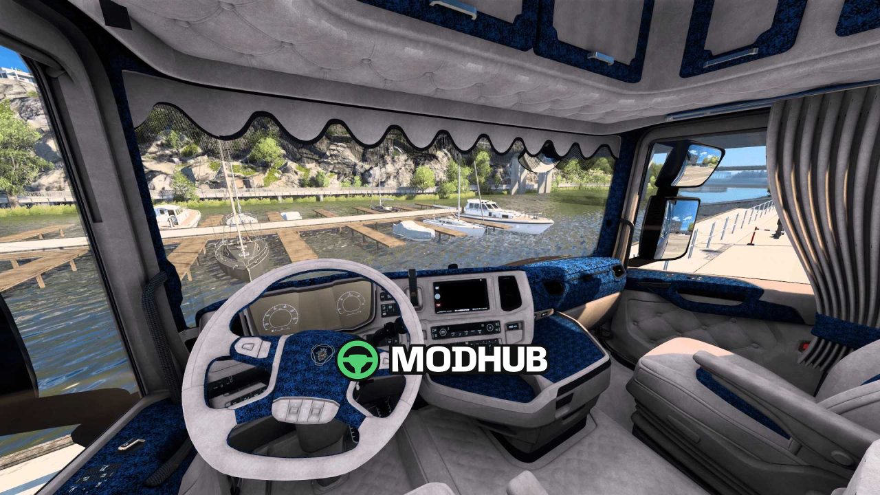 Interior Scania S/R Next Gen HOLLAND v1.0 for ETS2