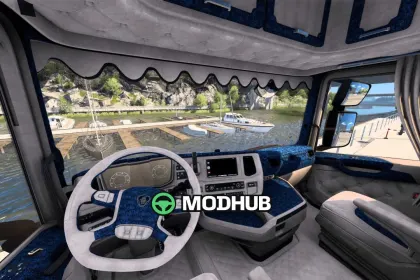 Interior Scania S/R Next Gen HOLLAND v1.0 for ETS2 — 2