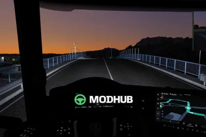 Panel Scania Smart Dash+ 150% Larger Text v1.0 1.60 do ETS2 — 3