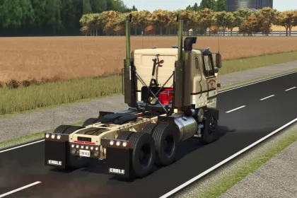 Покращена Вантажівка Improved IH Transtar з 18‑ступеневою КПП для Farming Simulator 25 — 6