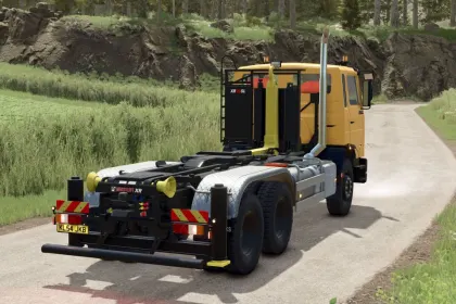 Legendärer Lkw Renault M230 ITrunner (1998) — Gabelstapler für Container in FS25 — 5