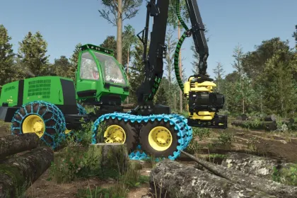 Przenośnik drewna John Deere 1470D do Farming Simulator 25