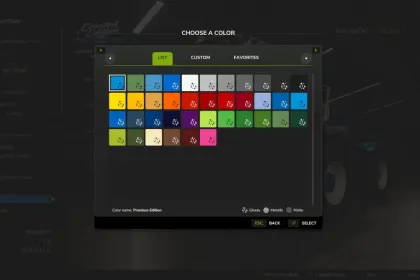 Тракторний пак Claas SADDLE TRAC Pack Limited Edition для Farming Simulator 25 — 3