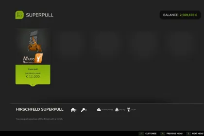Wciągarka Hirschfeld Superpull do Farming Simulator 25 — 4