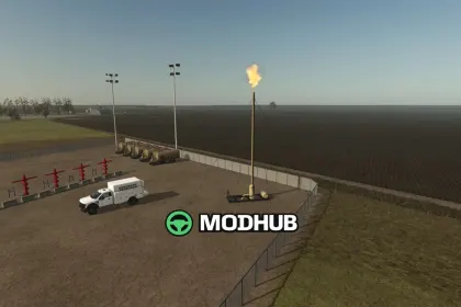 Oilfield Working Flare v1.0 for FS25