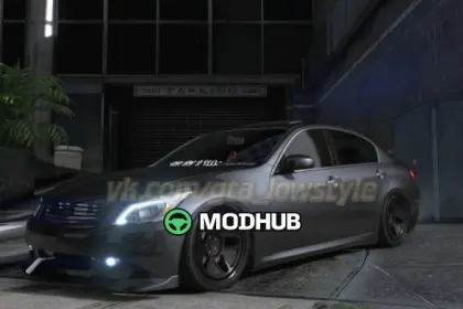 Седан Infiniti G37 для GTA 5