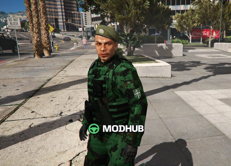 Військовий пак ЗС Сербії 2.0 для GTA 5