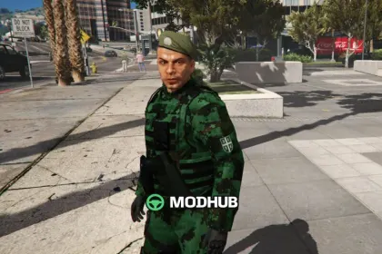 Військовий пак ЗС Сербії 2.0 для GTA 5 — 3