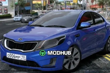 Седан Kia Rio (K2) 2012–2014 для GTA 5