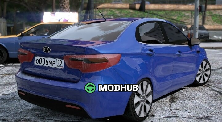 Седан Kia Rio (K2) 2012–2014 для GTA 5