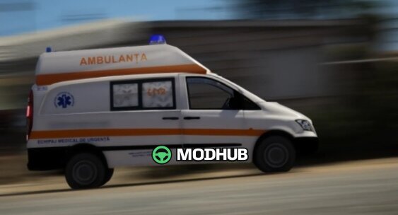 Мікроавтобус Mercedes-Benz Vito Ambulanta [ELS] для GTA 5