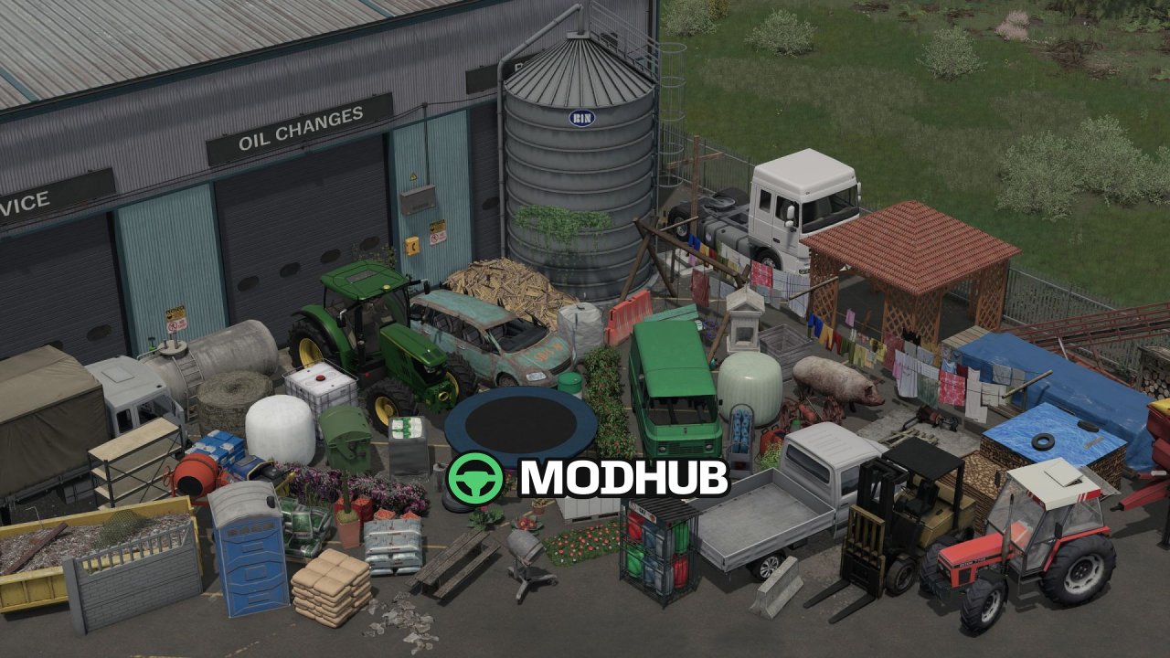 JDP Grand Decoration Pack V1.0.0.2 for FS25