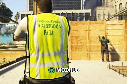 Скіни INSPEKCIJA RADA - Labour Inspection / OSHA для GTA 5