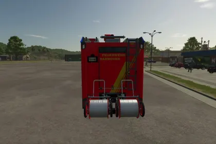 Ексклюзивний Скін MAN Rosenbauer ULF Hannover для Farming Simulator 25 — Пожежна Служба Ганновера — 5