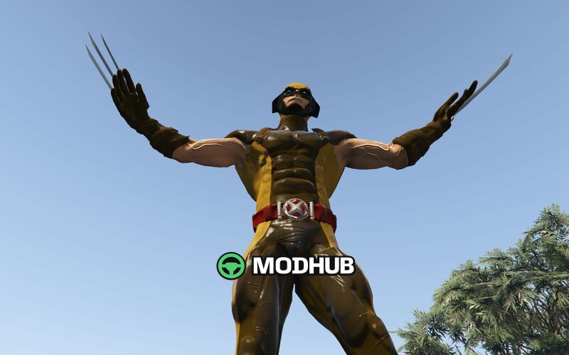 Wolverine V4 jako postać Addon do GTA 5