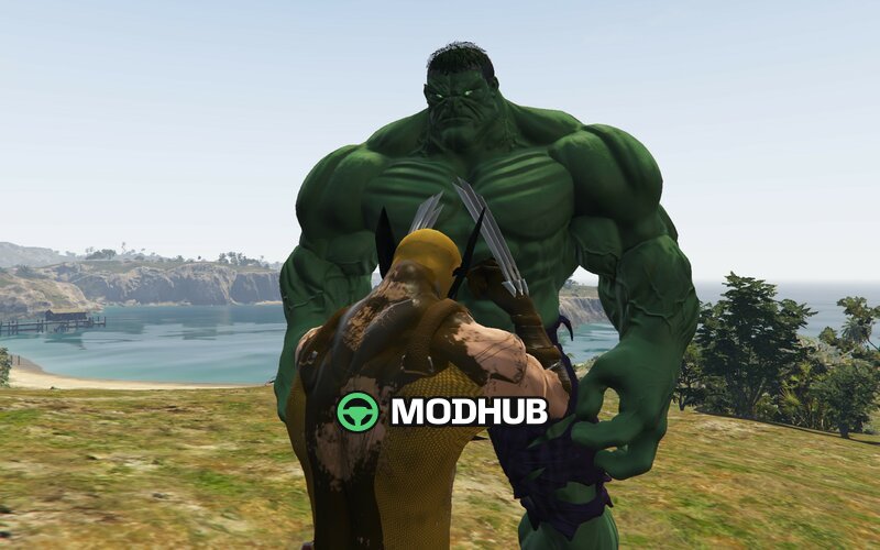 Wolverine V4 jako postać Addon do GTA 5