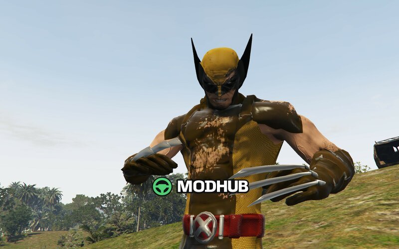 Wolverine V4 jako postać Addon do GTA 5