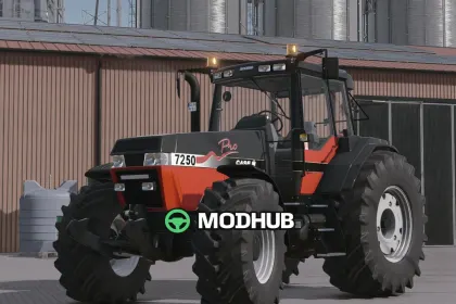 Трактор Case IH Magnum 7200 Pro Series Black для FS25
