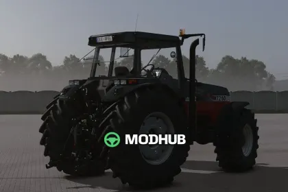 Ciągnik Case IH Magnum 7200 Pro Series Black do FS25 — 2