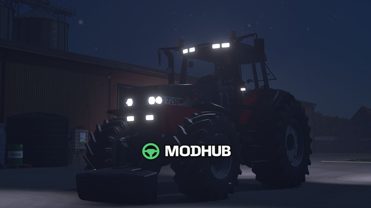 Ciągnik Case IH Magnum 7200 Pro Series Black do FS25