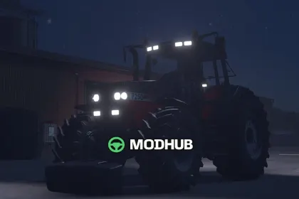 Ciągnik Case IH Magnum 7200 Pro Series Black do FS25 — 3