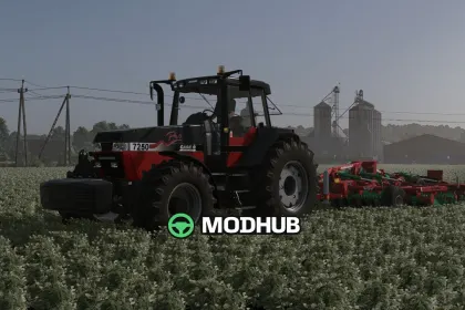 Ciągnik Case IH Magnum 7200 Pro Series Black do FS25 — 4