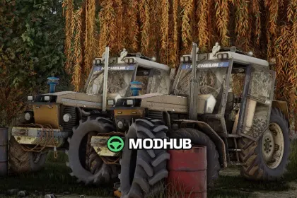 Трактор Ursus 6cyl Pack Mokrzyn V1.1 для FS25