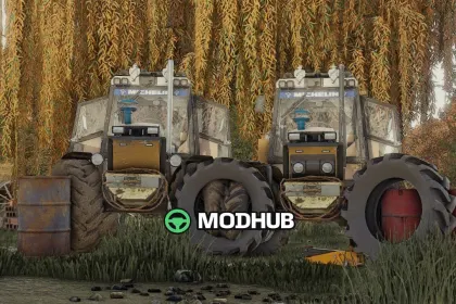 Ciągnik Ursus 6cyl Pack Mokrzyn V1.1 do FS25 — 2