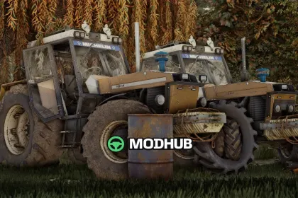 Ciągnik Ursus 6cyl Pack Mokrzyn V1.1 do FS25 — 3