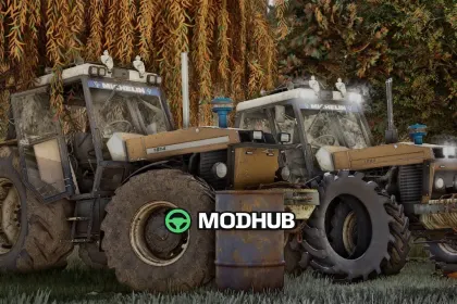 Ciągnik Ursus 6cyl Pack Mokrzyn V1.1 do FS25 — 4
