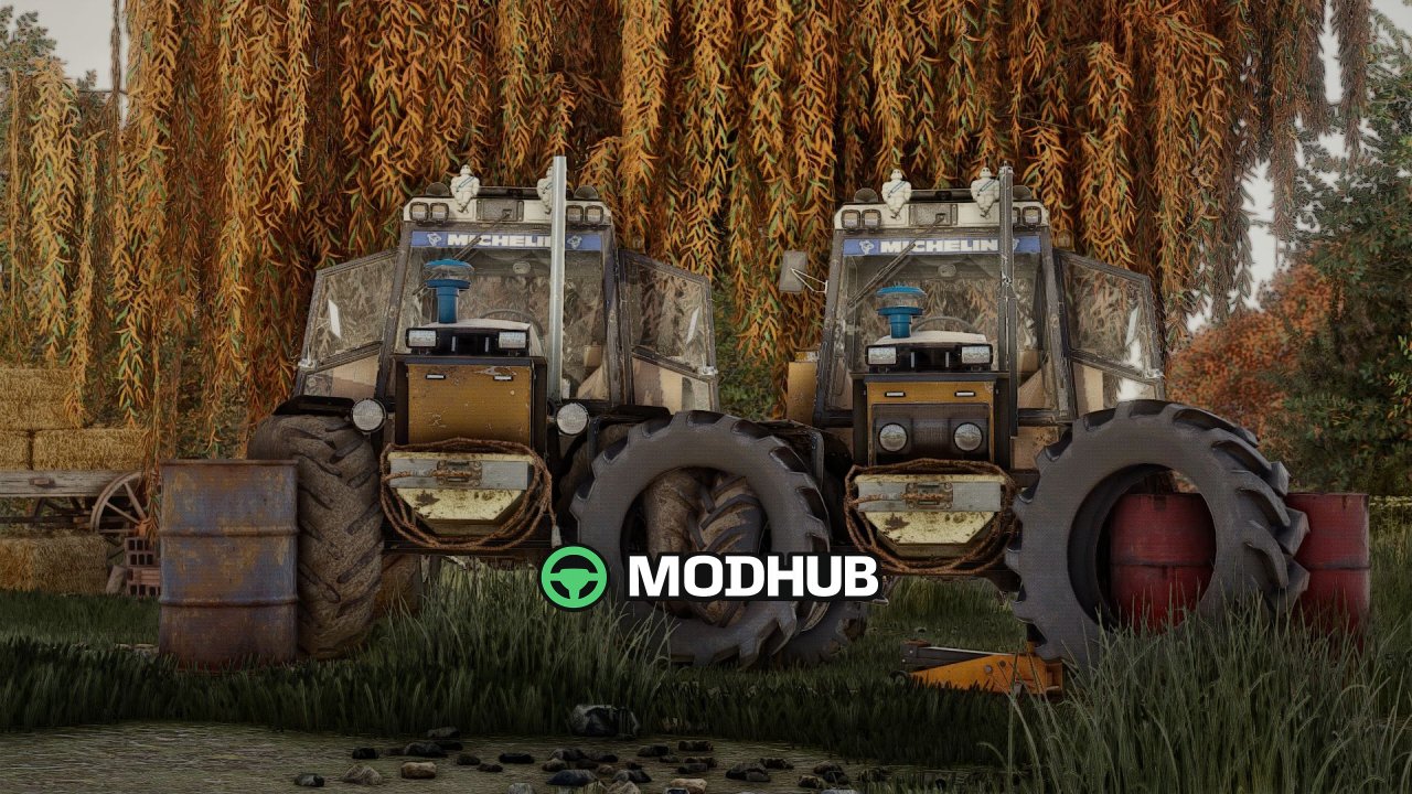 Ciągnik Ursus 6cyl Pack Mokrzyn V1.1 do FS25