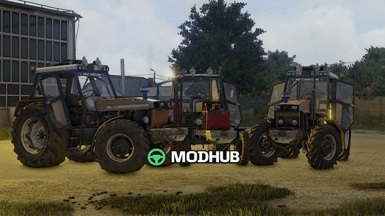 Ciągnik Ursus 6cyl Pack Mokrzyn V1.1 do FS25