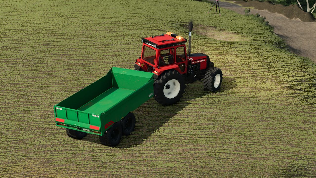 Powerful Tractor Volvo BM Valmet 2105 — 293 hp and 80 km/h for FS25