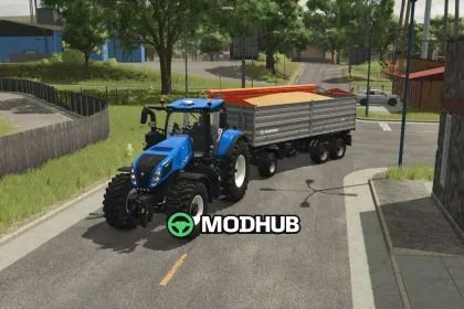 Причіп Farmtech DDK 2400 Mega-Pack V1.0 для FS25