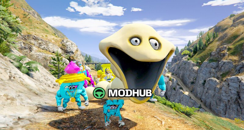 Скін Hungry Worm для GTA 5