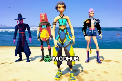 Екіпірування Zoey K-Pop Demon Hunters для GTA 5
