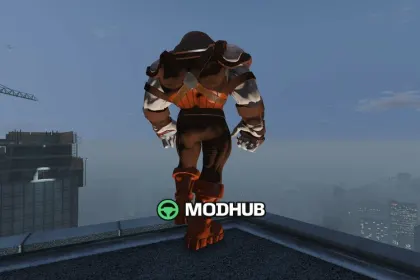 Мод JUGGERNAUT v2 для GTA 5: Addon Ped — 5