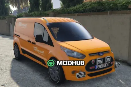 Фургон Ford Transit Connect для GTA 5