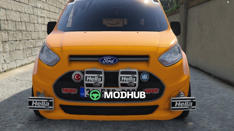 Фургон Ford Transit Connect для GTA 5