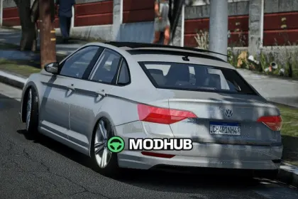 Jetta R-Line 2021 для GTA 5 — 2