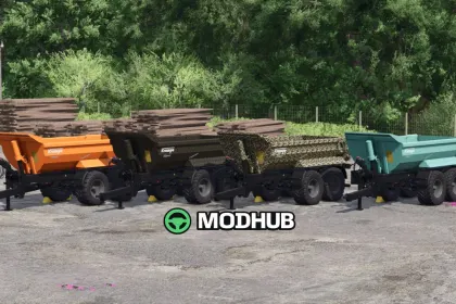 Причіп Krampe HP20 V1.2 для FS25